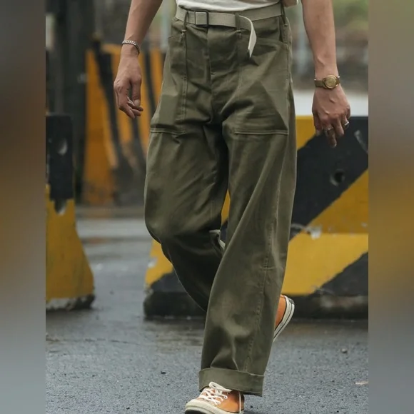 Bronson Mfg Co. Men's Army Utility Olive Green Pants size 32 new with tags - Picture 1 of 7